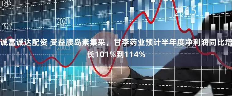 诚富诚达配资 受益胰岛素集采，甘李药业预计半年度净利润同比增长101%到114%