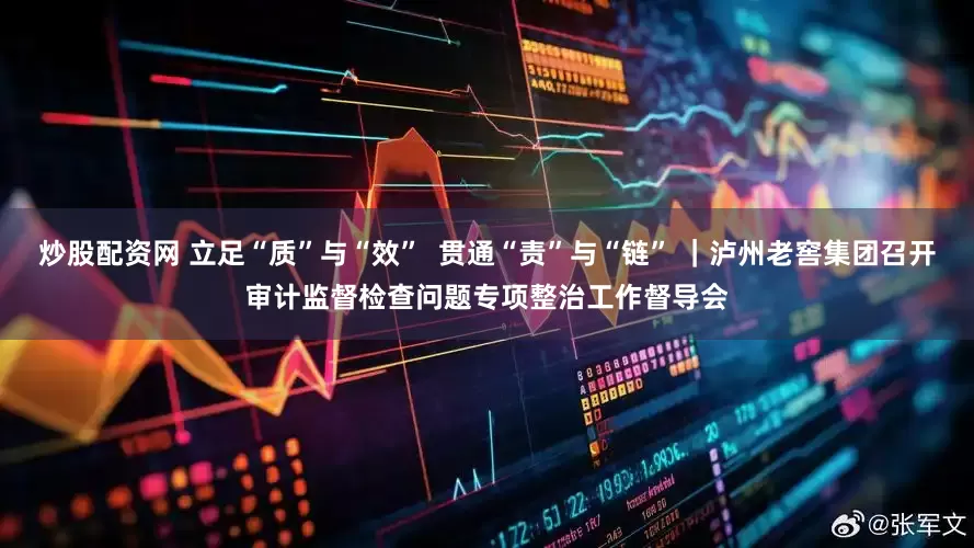 炒股配资网 立足“质”与“效”  贯通“责”与“链” ｜泸州老窖集团召开审计监督检查问题专项整治工作督导会